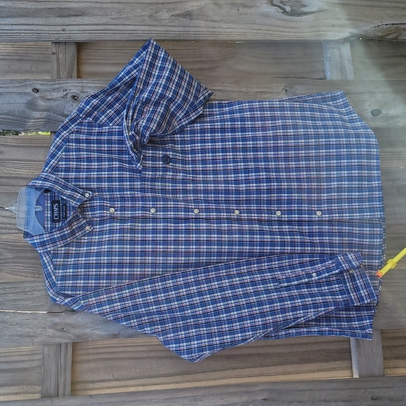 Chaps Other - Chaps XL mens button down, blue plaid, long sleeve.